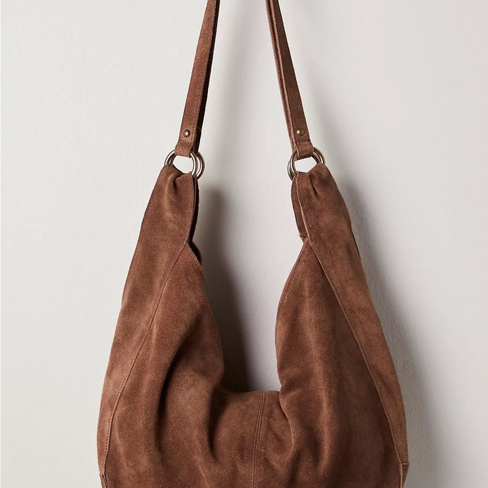 Free People Roma Suede Tote Bag